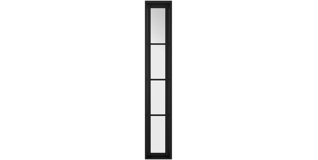 LPD Soho W6 Black Primed Demi Panel (1981mm x 292mm)