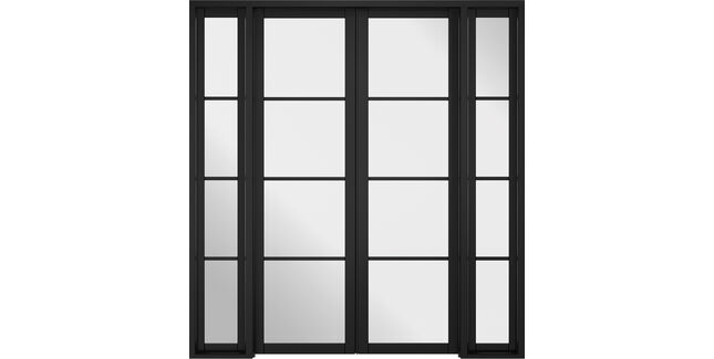 LPD Soho W6 Black Primed Room Divider (2031mm x 1904mm)