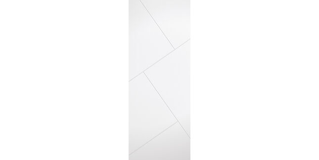LPD Dover Modern Asymmetric Groove White Primed Internal Door