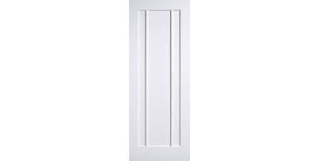 LPD Lincoln Modern 3 Panel White Primed Internal Door