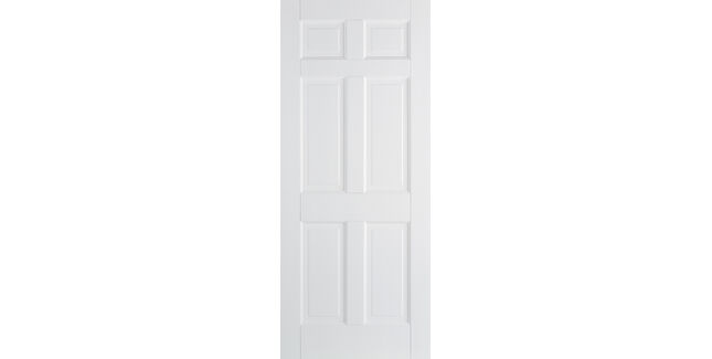 LPD Regency 6 Panel White Primed Internal Door