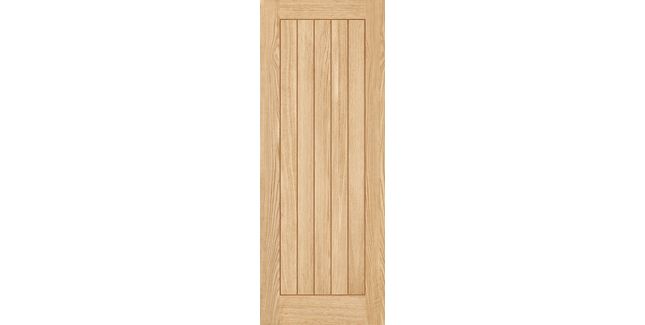 LPD Belize 5 Panel Pre-Finished Oak FD60 Internal Fire Door
