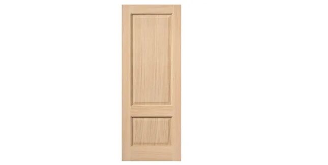 JB Kind Trent 2 Panel Unfinished Real Oak Internal Door