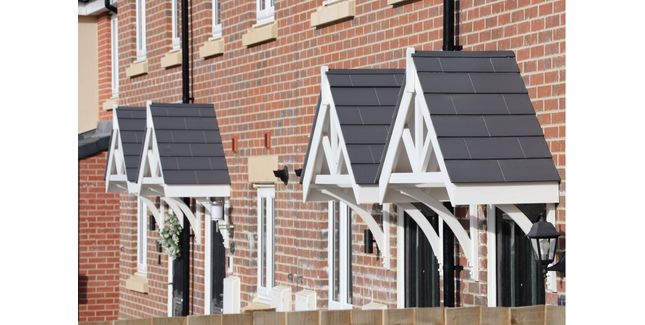 Apex Classic Duo Pitch Door Canopy Kit (With Pointed Finial)