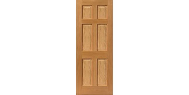 JB Kind Grizedale Fully Finished Oak Veneered Internal Door