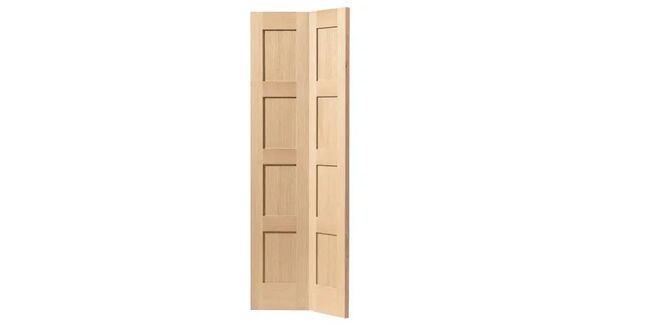 JB Kind Snowdon Unfinished Oak Bi-fold Door