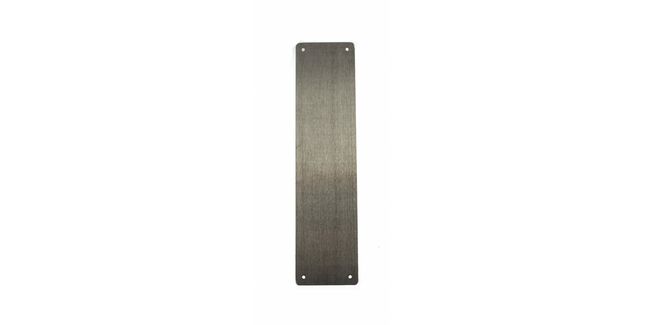 CleanTouch Finger Plate Pre drilled with screws 300mm x 75mm