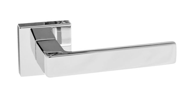 Forme Asti Lever Door Handle on Square Rose (Pair)