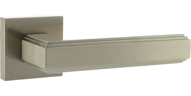 Forme Alila Lever Door Handle on Square Rose (Pair)
