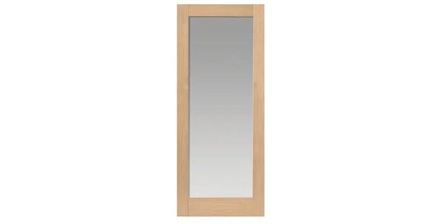 JB Kind Fuji Oak Glazed Door