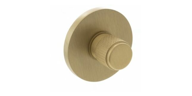 Millhouse Brass Knurled WC Turn & Release
