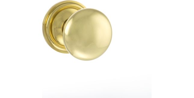 Old English Harrogate Solid Brass Mortice Knob (Pair)