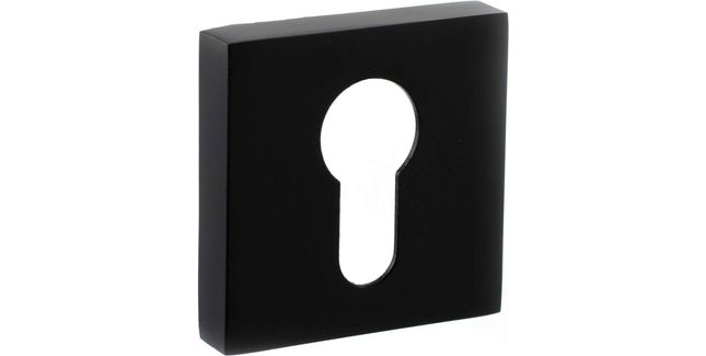 STATUS Euro Escutcheon on S4 Square Rose (Pair)