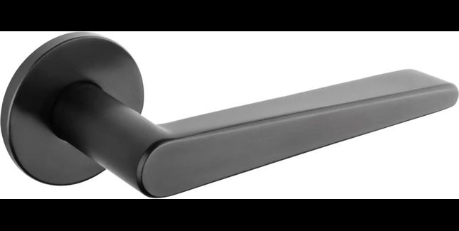Tupai Rapido 5S Line Torrao Lever Door Handle on Round Rose (Pair)