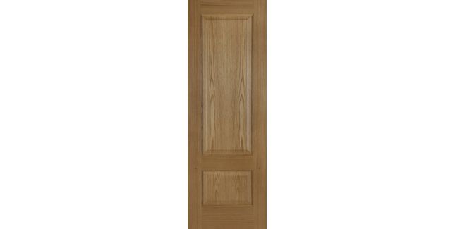 Mendes Pre-Finished Oak Heath 2 Panel FD30 Fire Door