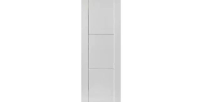 JB Kind 3 Panel Mistral Ladder-Style White Primed Internal Door