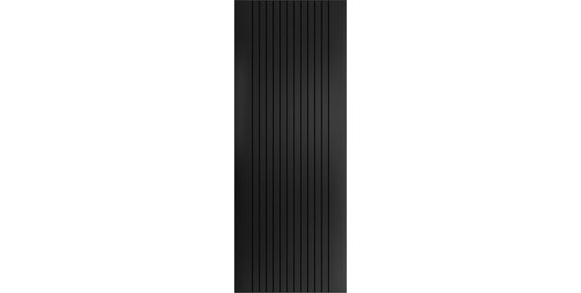 JB Kind Aria Black Pre-Finished Grooved Laminate FD30 Fire Door