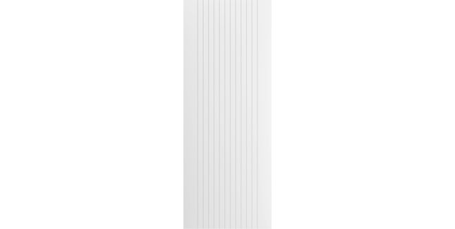 JB Kind Aria White Primed Grooved Laminate FD30 Fire Door