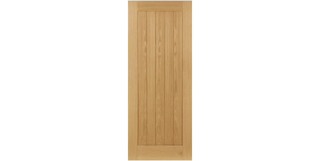 Deanta Ely Unfinished Oak Internal Door