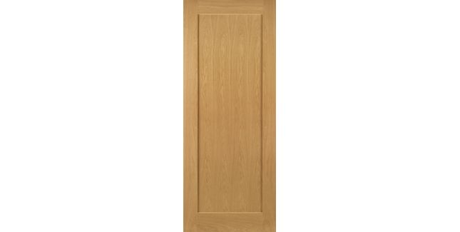 Deanta Walden Unfinished Oak FD30 Fire Door