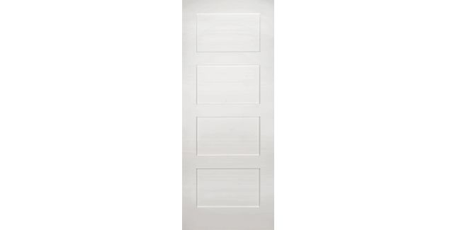 Deanta Coventry White Primed FD30 Fire Door