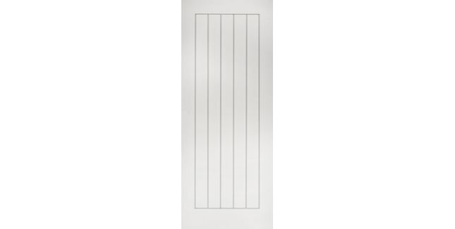 Deanta Ely White Primed FD30 Fire Door