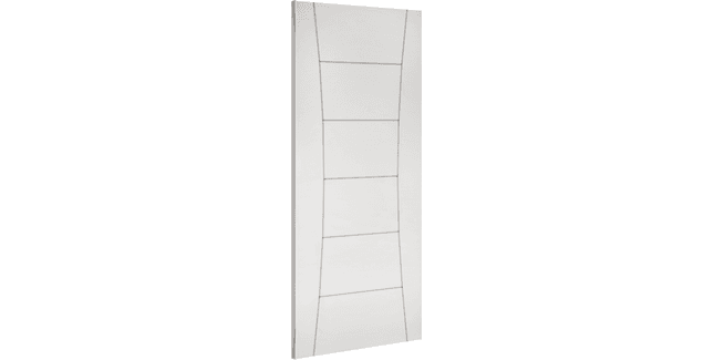 Deanta Pamplona Curved Panel White Primed Internal Door