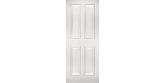 Deanta Rochester White Primed Internal Door