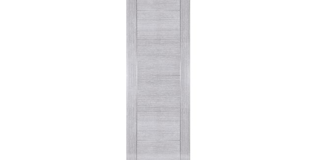 Deanta Montreal Ladder-Style Pre-Finished Light Grey Ash Internal Door