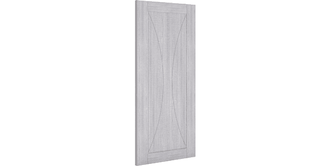 Deanta Sorrento Curved Panel Pre-Finished Light Grey Ash Internal Door