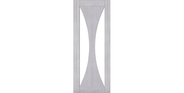 Deanta Sorrento Light Grey Ash Glazed Internal Door