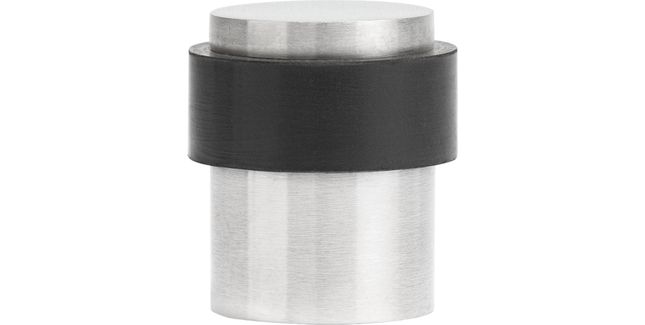 Deanta Collared Door Stop Satin Stainless Steel