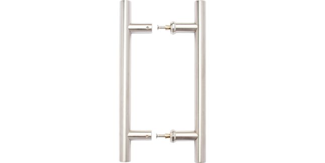 Deanta Guardsman Satin Steel Pull Handle