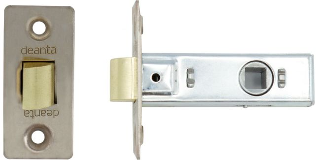 Deanta Satin Nickel Tubular Latch