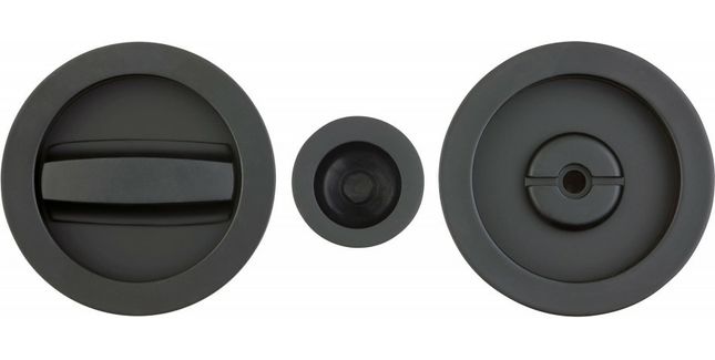 Deanta Pocket Door Round Bathroom Lock