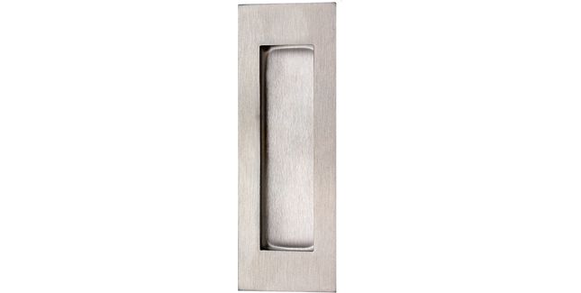 Deanta Slim Pocket Door Finger Pull Handle Pair