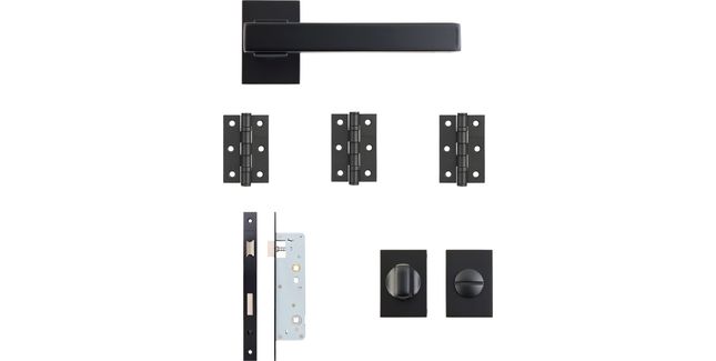 Deanta Argo Urban Bathroom Door Handle Kit