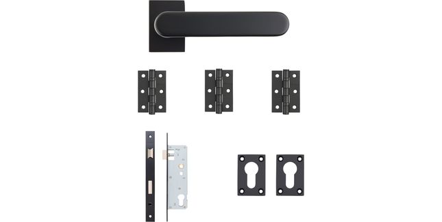 Deanta Juno Urban Sashlock Kit - 76x50x2mm Hinges