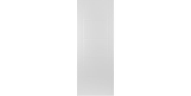 Mendes White Basic Primed Iseo FD30 Fire Door