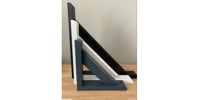 Apex Weatherproof Straight Gallows Brackets For Door Canopies (900mm x 900mm)