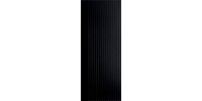 Deanta Malmo Modern Grooved Pre-Finished Black FD30 Fire Door