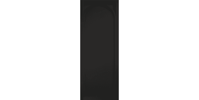 LPD Melrose Black 1 Panel Internal Door