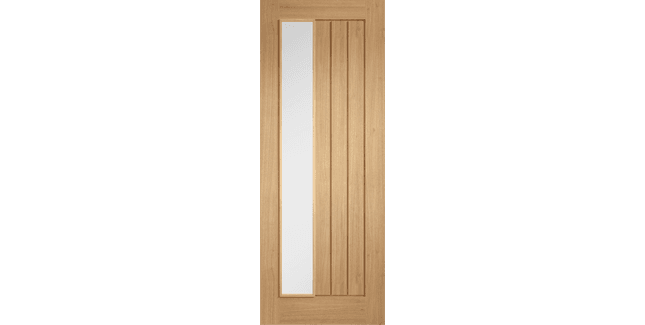 LPD Mexicano Pre Finished Oak Offset With Clear Glass