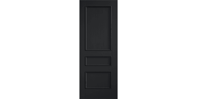 LPD Toledo Pre Finished Charcoal Black 3 Panel