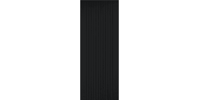 LPD Sydney Vertical Groove Pre-Finished Black Laminate FD30 Fire Door