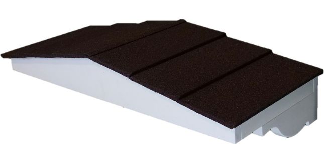 Apex Classic Low Pitch External Door Canopy - 450mm Projection