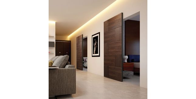 Invisible Sliding Door Gear Kit for Interior Doors