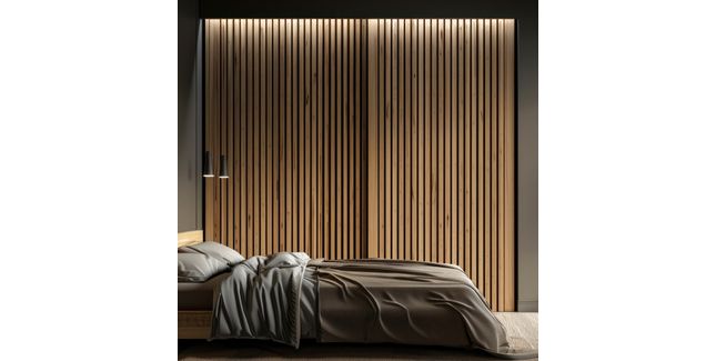 SoftSlide Wardrobe Track Kit - 2 Door Fitting Kit