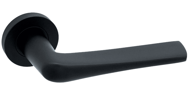 LPD Turin Matt Black Door Handle Pack