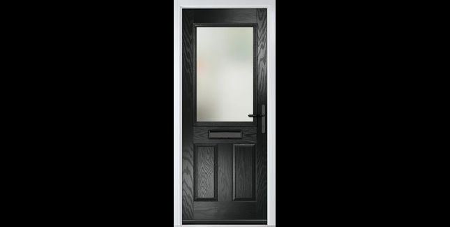 Crystal Lytham 1 Light Double Glazed Security Locking Front Door